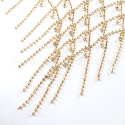 Сплав полный кристалл стразы сетчатые цепи для тела для бикини WG36BB6-01