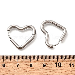 201 серьги-кольца из нержавеющей стали EJEW-Z137-02P-02