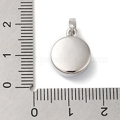 Стойка из латуни с подвесками из синтетического опала KK-S370-06P