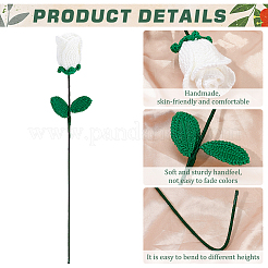 Цветок хлопок с железом вязаный костюм орнамент аксессуары DIY-WH0570-09A