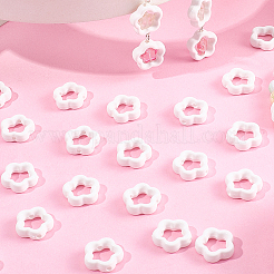 100 шт. Непрозрачные акриловые бусины MACR-SC0002-25