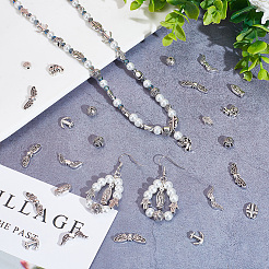 100шт 10 стиля бусины из сплава в тибетском стиле&nbsp;FIND-AR0004-16