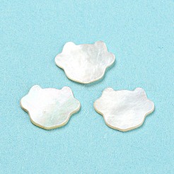 Природные кабошоны с морской раковиной SHEL-D079-15