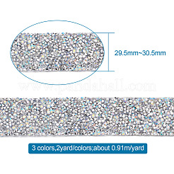 Блестящая смола исправления горный хрусталь (клей-расплав на спине) OCOR-TA0001-14