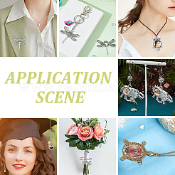 Набор для изготовления кулона с пустым куполом своими руками DIY-PH0020-76