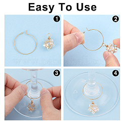 Кольца-подвески для бокалов из нержавеющей стали 316 STAS-UN0012-40G