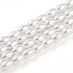 Выпечка из окрашенного перламутрового стекла жемчужные бусинки X-HY-T002-01C-01