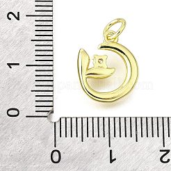 Латунные микро проложить кубического циркония подвески KK-V007-23G