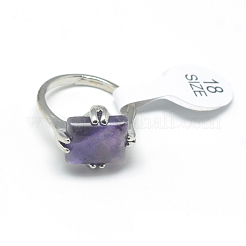 Природный аметист кольца G-S217-09-B