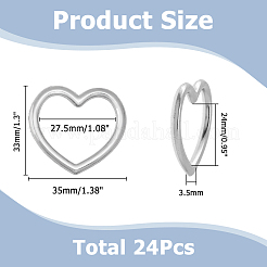 24 шт. защелки из цинкового сплава с пружинным затвором&nbsp;FIND-HS0001-40P