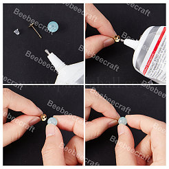 200 шт. фурнитура для сережек-гвоздиков из нержавеющей стали 304 STAS-BBC0001-70