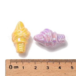 Непрозрачные акриловые бусины OACR-P032-09M