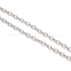 2 шт. 2 варианта цепочек-слайдеров из нержавеющей стали 304 толщиной 2.5 мм для изготовления браслетов.&nbsp;AJEW-JB01522