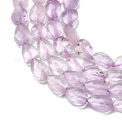 Нити бусин из натурального лавандового аметиста G-B159-A05