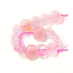 Природного розового кварца нитей бисера G-I283-B03