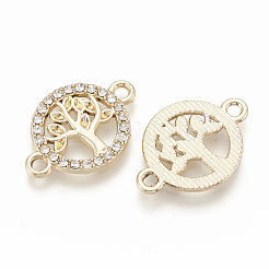 Соединители звеньев сплава горный хрусталь&nbsp;ALRI-Q235-016KC