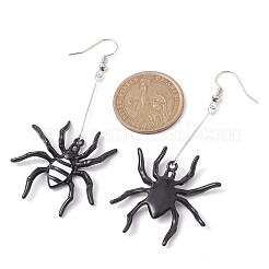 Болтающийся серьги сплава эмали EJEW-TA00411