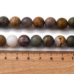 Натуральный океанский агат G-G772-06-B