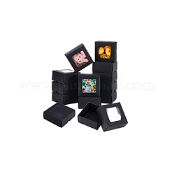 Квадратные подарочные коробки для хранения крафт-бумаги&nbsp;CON-WH0095-100B-02