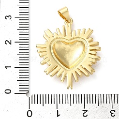 Латунные подвески KK-B094-03G