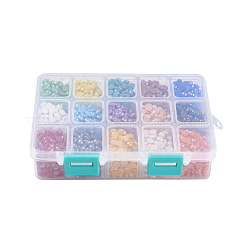 15 цветные перламутровые фарфоровые кабошоны ручной работы&nbsp;PORC-JP0001-10-6mm