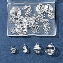 20 шт. 4 стиля подвески из железной проволоки FIND-FS0003-39