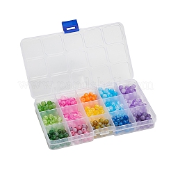 450шт 15 стильные акриловые нефритовые бусины&nbsp;MACR-YW0001-55