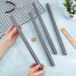 Пластиковые полые круглые трубы из ПВХ AJEW-WH0473-76A-01