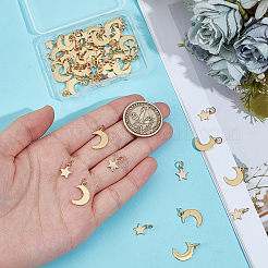 60 шт. 2 стиля подвески из нержавеющей стали 304 PALLOY-ME00006