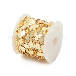 Латунные цепи с ромбическими звеньями&nbsp;CHC-M025-11G