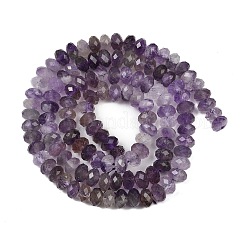 Природный аметист нитей бисера G-RM2025-C53-3x5mm
