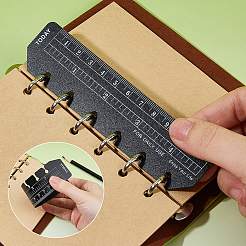 24шт 3 стиля пластиковая закладка линейка AJEW-FH0006-04A