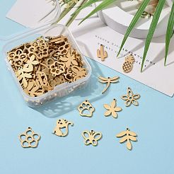 100 шт. 10 подвески из нержавеющей стали 304&nbsp;STAS-LS0001-32G