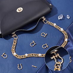 10 комплект латунных D-образных скоб для крепления якоря&nbsp;KK-FH0003-05