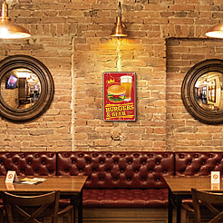 Старинный металлический оловянный знак AJEW-WH0157-034