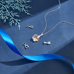 4 шт. 2 стиля 925 подвески из стерлингового серебра STER-ME0001-30