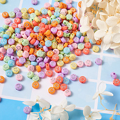 Непрозрачные акриловые бусины&nbsp;MACR-CW0001-06