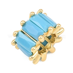 Латунные микро проложить Цирконий Европейский бисером&nbsp;KK-C170-33G