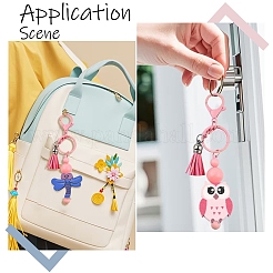 90 шт. печатных бусин из натурального клена&nbsp;WOOD-YW0001-83