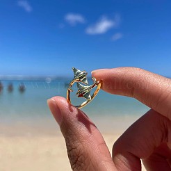 Кольца-манжеты из сплава в стиле богемы Manta Ray для женщин FS-WGCEBC8-01