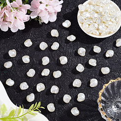 100 шт. Абс пластик имитация жемчуга бусины OACR-LT0001-09