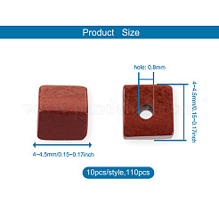 110шт 11 стиля бусины из натуральных смешанных драгоценных камней G-KS0001-03