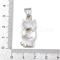 Подвески из нержавеющей стали 304 со стразами STAS-K316-06B-AS