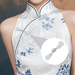 12 шт. пряжка из полиэфирной смолы для китайского торжественного платья DIY-CY0001-86C