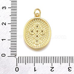 Стойки обшивки латунь микро проложить Циркон подвеску KK-K401-89G