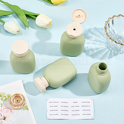 Пластиковые бутылки с откидной крышкой&nbsp;AJEW-WH20020-278A