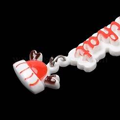 Кабошоны из непрозрачной смолы с рождественской тематикой&nbsp;CRES-D011-01E