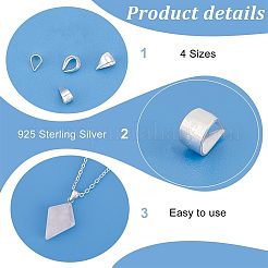 925 держатели кулонов из чистого серебра&nbsp;FIND-PH0021-79B