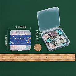 16 шт. 4 стиля сплава европейские подвески с подвесками FIND-SC0003-21