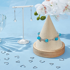 600 шт. 3-х стильное треугольное соединительное кольцо из нержавеющей стали 304&nbsp;STAS-SP0001-79